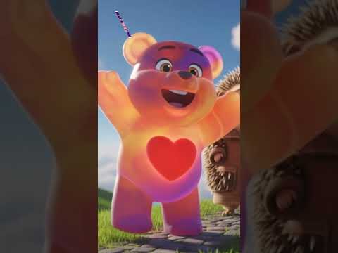 Gumowy Miś – wesoła piosenka o przyjaźni i dobrych manierach | Kino Bambino