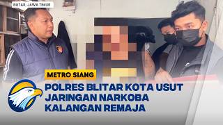 Polisi Gerebek Rumah Pesta Narkoba di Sukorejo Blitar - [Metro Siang]