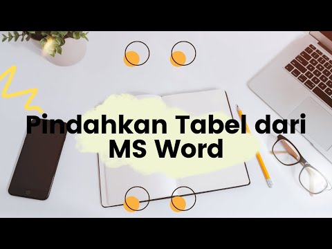 Cara Memindahkan Tabel Di Word Ke Canva Excel Dan Ppt