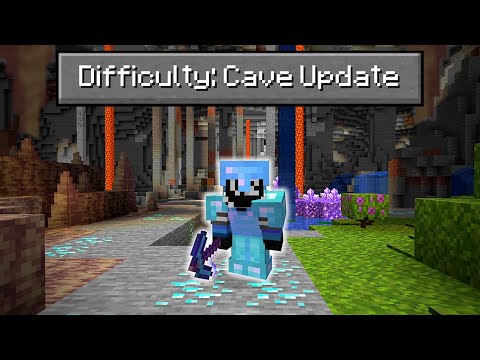 Can You Beat Minecraft on the NEW 1.17 Cave Update?