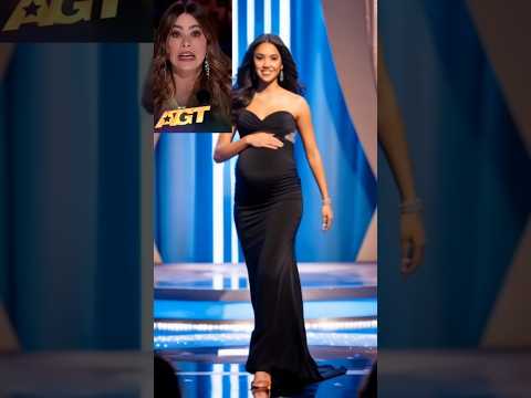 Magical Californian pregnant talent on AGT #agt #talentshow #gottalentshow