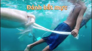 Review: Catch squid and mantis shrimp in Indonesia - Catch squid and mantis shrimp
