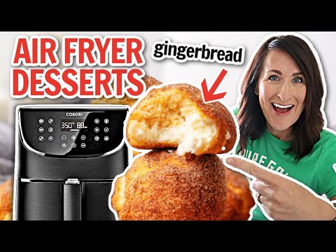 2 EASY Holiday Treats in the AIR FRYER & Air Fryer Cookbook Giveaway!