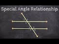Angle Relationships with Transversals