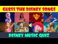 Guess the Disney Songs Challenge