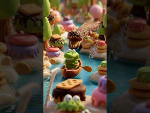 Croc being chased by a ? 😱🦎🐊 #viralshorts