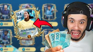 RAFÃO GASTA TUDO EM BUSCA DO RONALDINHO PRIME NO FC MOBILE!