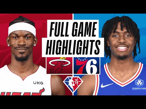 HEAT at 76ERS | FULL GAME HIGHLIGHTS | March 21, 2022 video clip