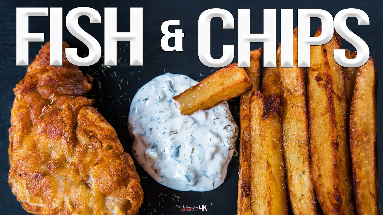 Homemade fish and chips recipe 4k #22