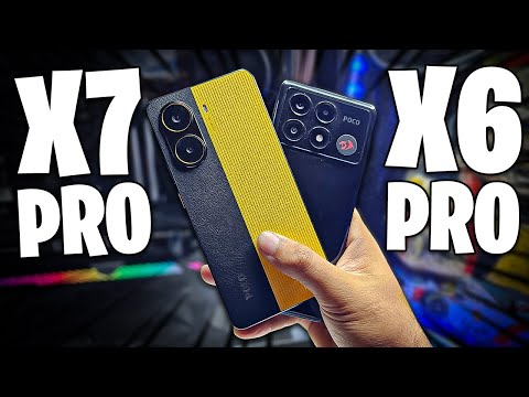 POCO X7 PRO vs POCO X6 PRO | OS MELHORES CUSTO BENEFÍCIO NO BRASIL! | Comparativo