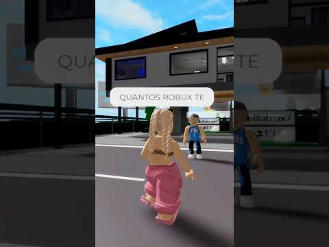 Quantos robux faria você feliz? #roblox #robloxshorts
