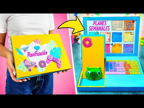 MANUALIDADES DE VUELTA A CLASES📚📕 ¡Construye tu propio planeador de cartón! 🚀✂️¡Increíble DIY!