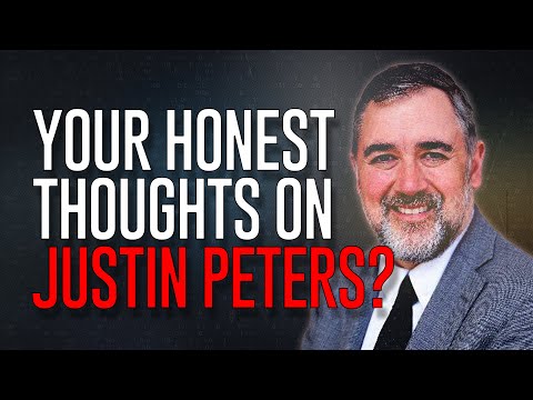 Your thoughts on this video by Justin Peters