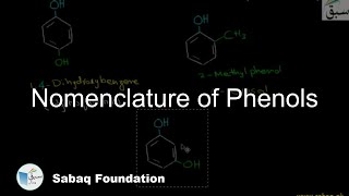 Nomenclature of Phenols