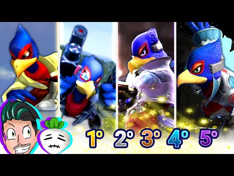 ¿QUIÉN ES el MEJOR y PEOR FALCO de SUPER SMASH BROS?