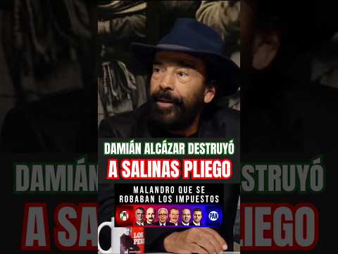 DAMIÁN ALCÁZAR DESTRUYÓ A SALINAS PLIEGO!