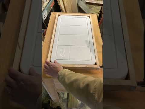 DIY rustic cooler #woodworking #rusticdecor #outdoors #cooler