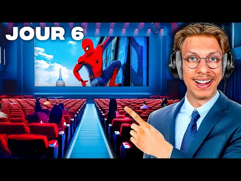 7 JOURS pour crée le MEILLEUR CINÉMA du monde... (Cinema Simulator)