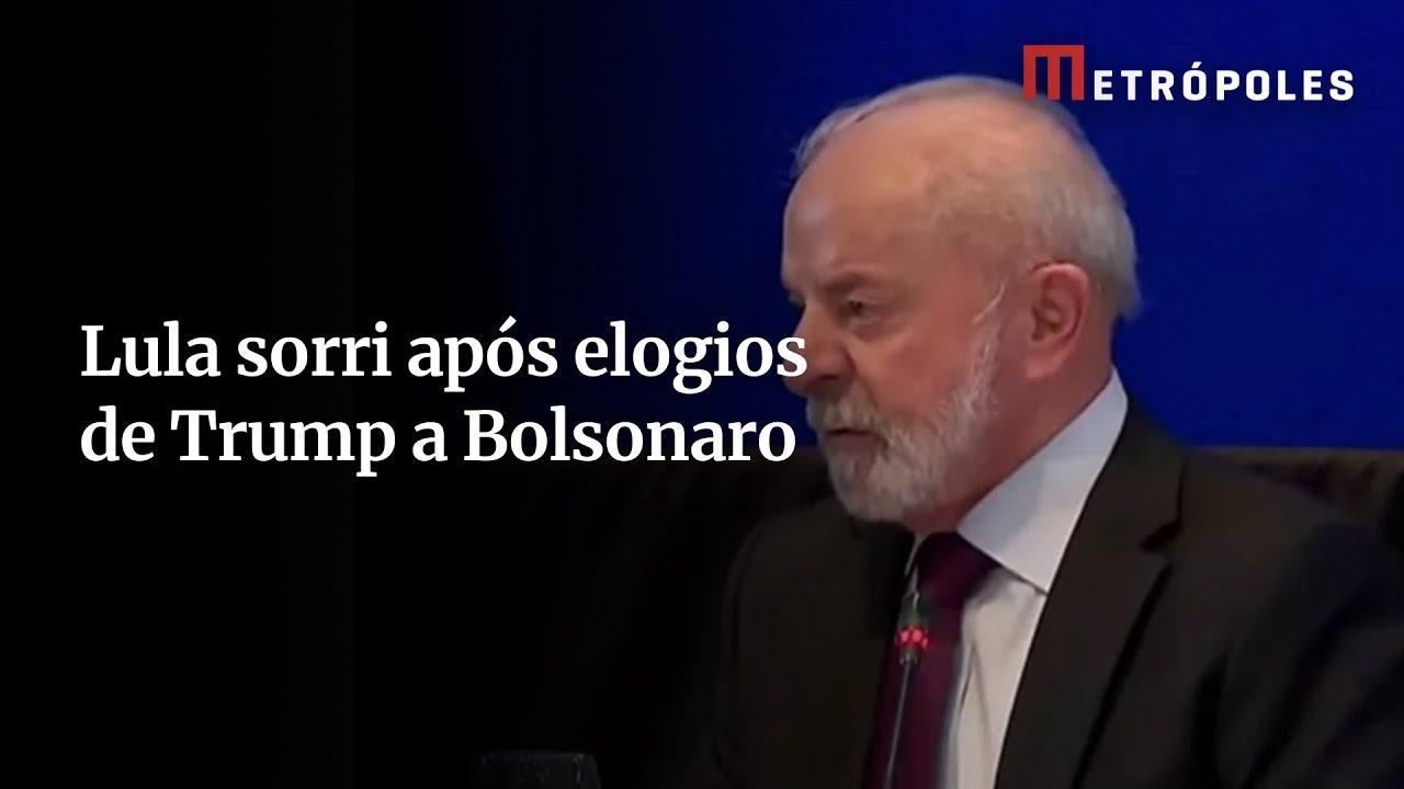 Veja reações de Lula a perguntas sobre Bolsonaro para Donald Trump