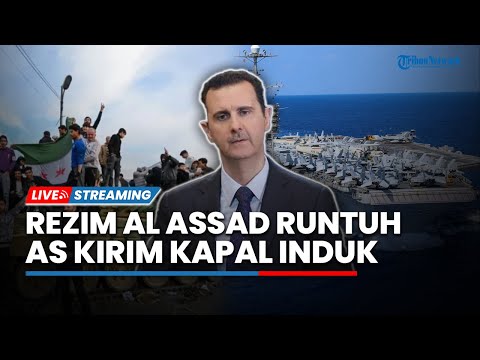 🔴AS Kerahkan Kapal Induk ke Timur Tengah, Suriah Digempur 350 Serangan IDF seusai Rezim Assad Runtuh