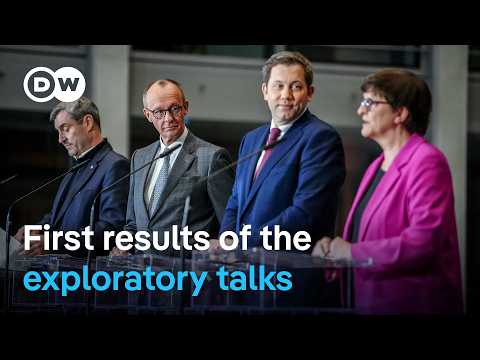 Likely German coalition agrees on 500 billion for infrastructure | DW News