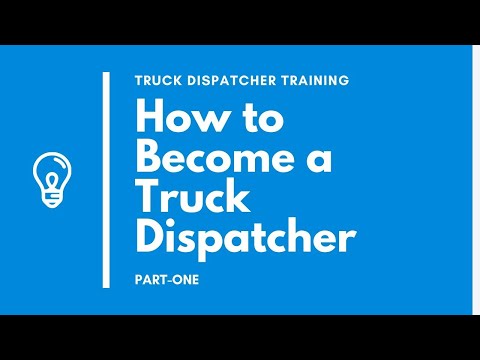 Free Truck Dispatcher Training Manual  XpCourse