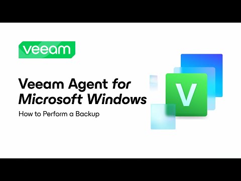 Veeam Agent for Microsoft Windows: How to Perform a Backup