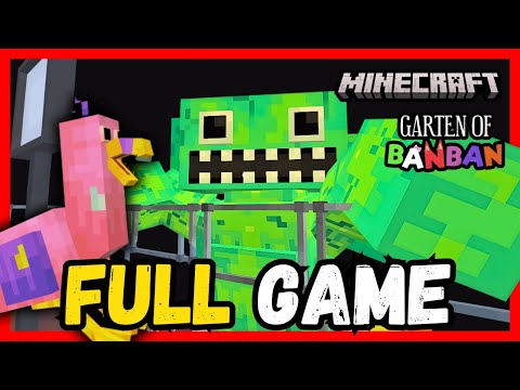 Minecraft x Garten of Banban DLC - FULL GAME Walkthrough & Ending Minecraft DLC