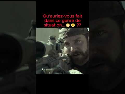 La Scène tragique d'American Sniper le film de guerre célèbre de 2014 #shorts #armee #pourtoi #viral