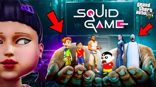 Magic Buttons Game in GTA5 | Franklin and Shinchan Playing