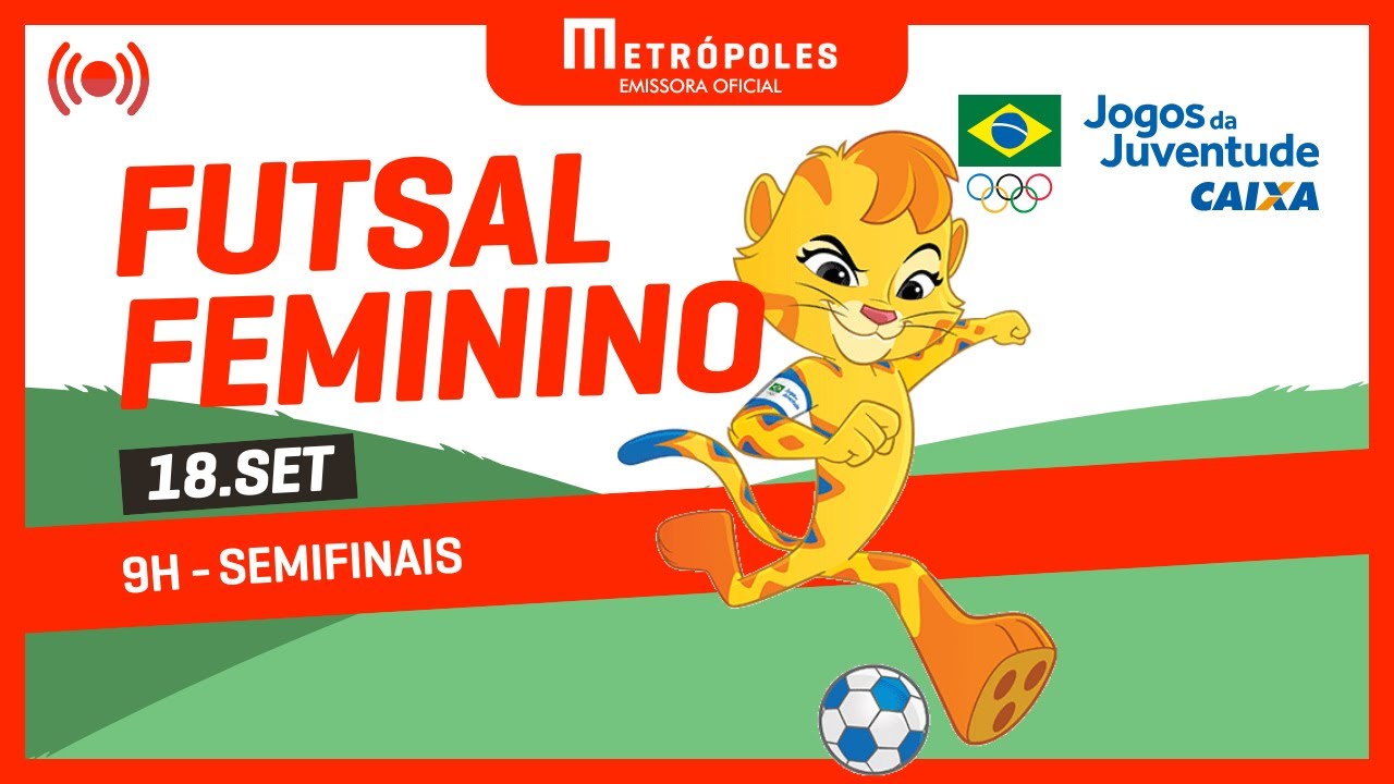 JOGOS DA JUVENTUDE 2025 –  FUTSAL FEMININO – 18.09.25