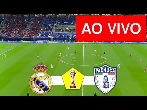 REAL MADRID X PACHUCA AO VIVO (COM IMAGENS !!!) FINAL DO MUNDIAL DE CLUBES 2024 - ASSISTA AGORA!