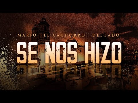 (LETRA) SE NOS HIZO - Mario “El Cachorro” Delgado (Video Lyric)