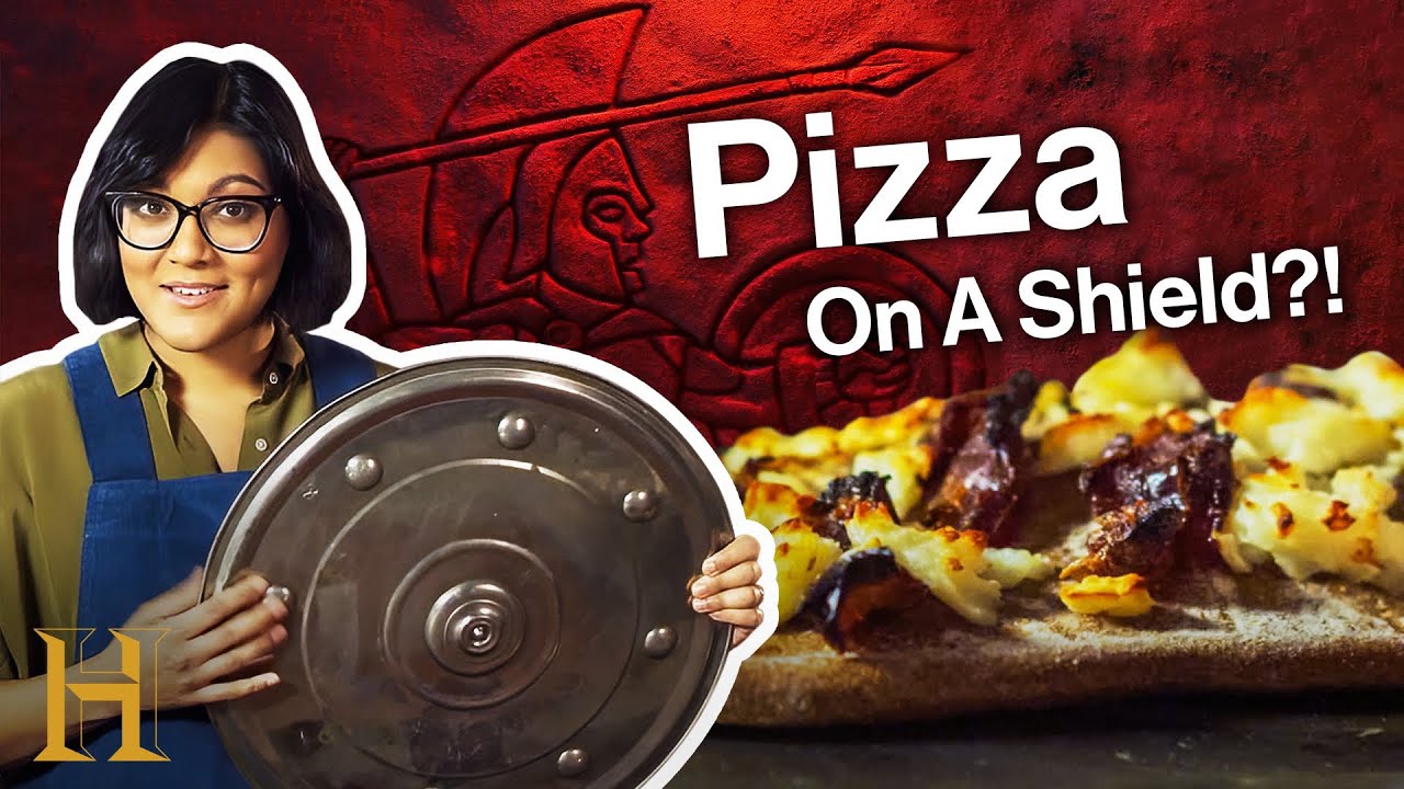 How to Cook Pizza on a Shield Like a 600 BC Persian Soldier - Ancient Recipes with Sohla