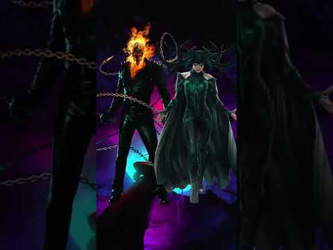 Ghost Rider VS all Marvel dc characters ☠🔥 #ghostrider #pleasesubscribe #marvel #dc