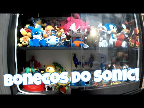 Bonecos do Sonic Organizando minha Coleção parte 5