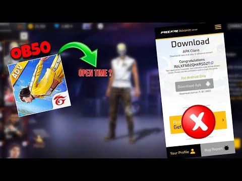 OB50 ADVANCE SERVER OPEN TIME ? | HOW TO DOWNLOAD FREE FIRE ADVANCE SERVER 2025😱🔥 | NEW OB50 UPDATE