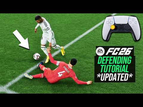 *UPDATED* How To Defend in FC 26 Defending Tutorial & Live Gameplay Example (WITH CONTROLLERS) FC 26