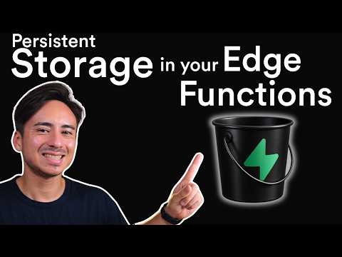 We Added Persistent Storage to Edge Functions!