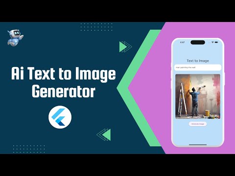 Flutter Text to Image || Flutter AI Image Generator