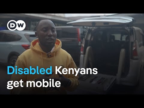 YouTube video thumbnail: Special Taxis in Nairobi Bring Mobility to Disabled Kenyans