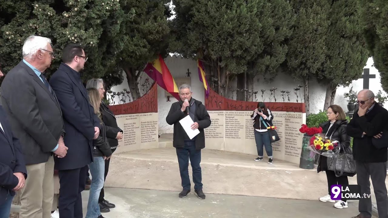 Acto conmemorativo por la memoria histórica de la República en Úbeda 14.4.2025