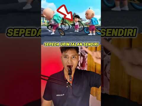 SEPEDA UPIN IPIN JALAN SENDIRI ASLI 100% #short #shortvideo #trending #viralvideo #shorts #short