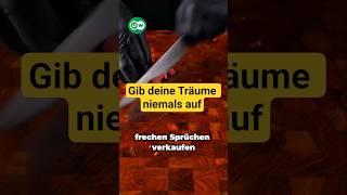 Gib deine Träume niemals auf #shorts #geschichte #business