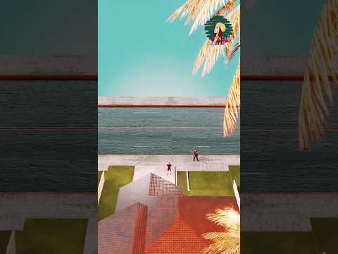 كيف أنقذ رجل منزله وسط حريق هائل؟!! 🤯😱 #shortvideo