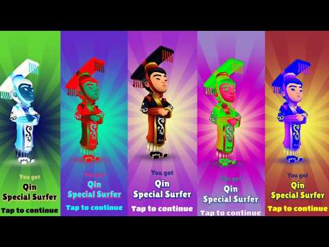 UNLOCKING QIN FOR 100 KEYS!!! SUBWAY SURFERS!
