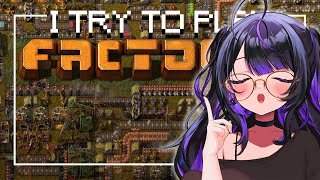 [Factorio] Vtuber builds her own factory!