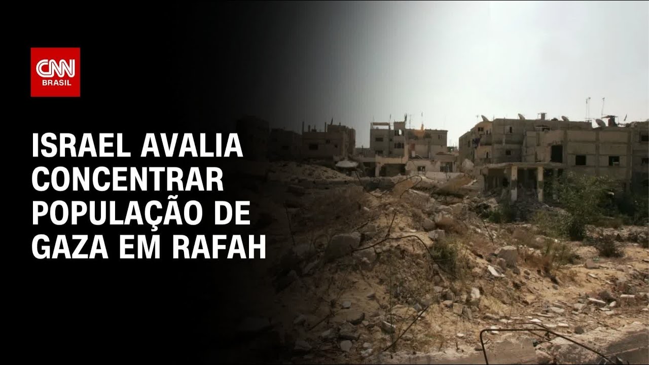 Israel planeja concentrar palestinos em cidade humanitária | WW
