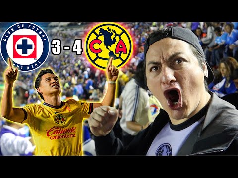 ¡A LA FINAL! Desde el Estadio Cruz Azul 3-4 América