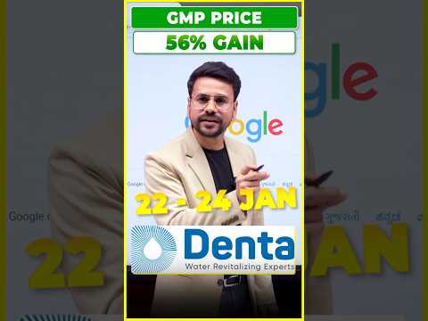 Denta Water IPO: Grey Market Premium Kya Bol Raha Hai?